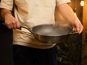 ZERO – WOK ANTIADERENTE NATURALE 30 CM - 9