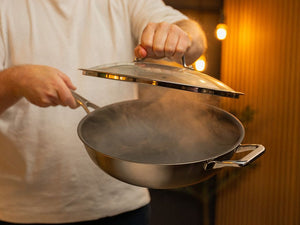 ZERO – WOK ANTIADERENTE NATURALE 30 CM - 8