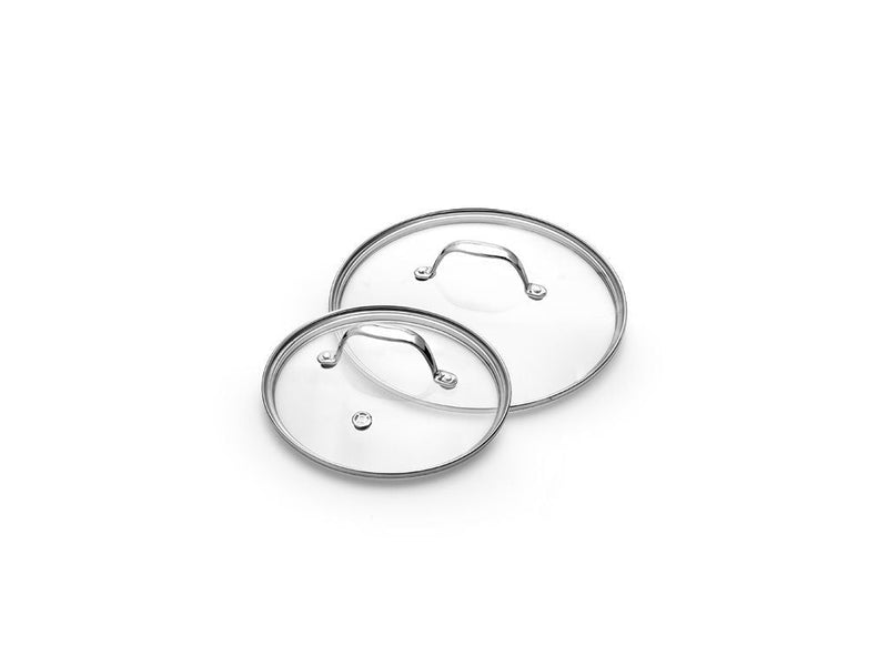 SET DI COPERCHI IN VETRO 2-PCS