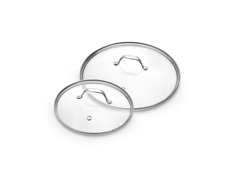 SET DI COPERCHI IN VETRO 2-PCS