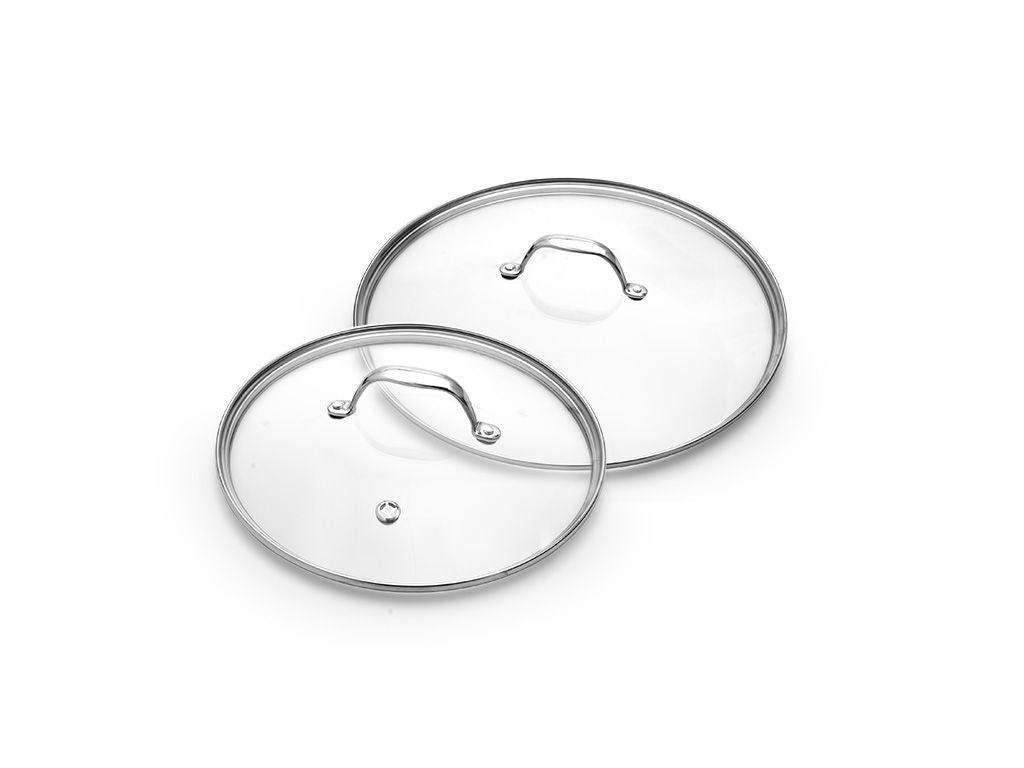 SET DI COPERCHI IN VETRO 2-PCS