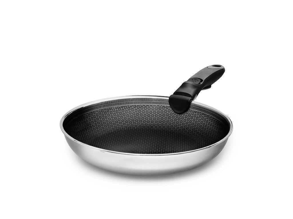 PADELLE CON MANICO RIMOVIBILE 24CM SET - 1