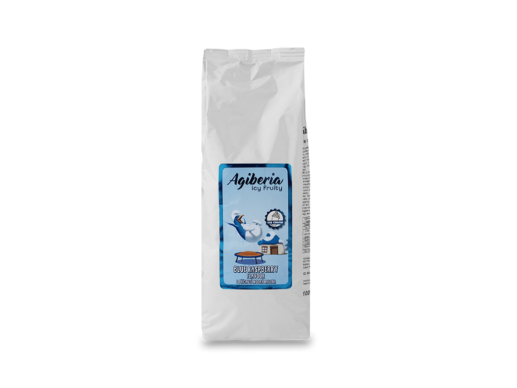 MISCELA PER GRANITA AL LAMPONE BLU – 1 KG - 1