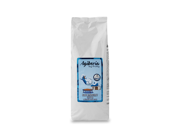 MISCELA PER GRANITA AL LAMPONE BLU – 1 KG - 1