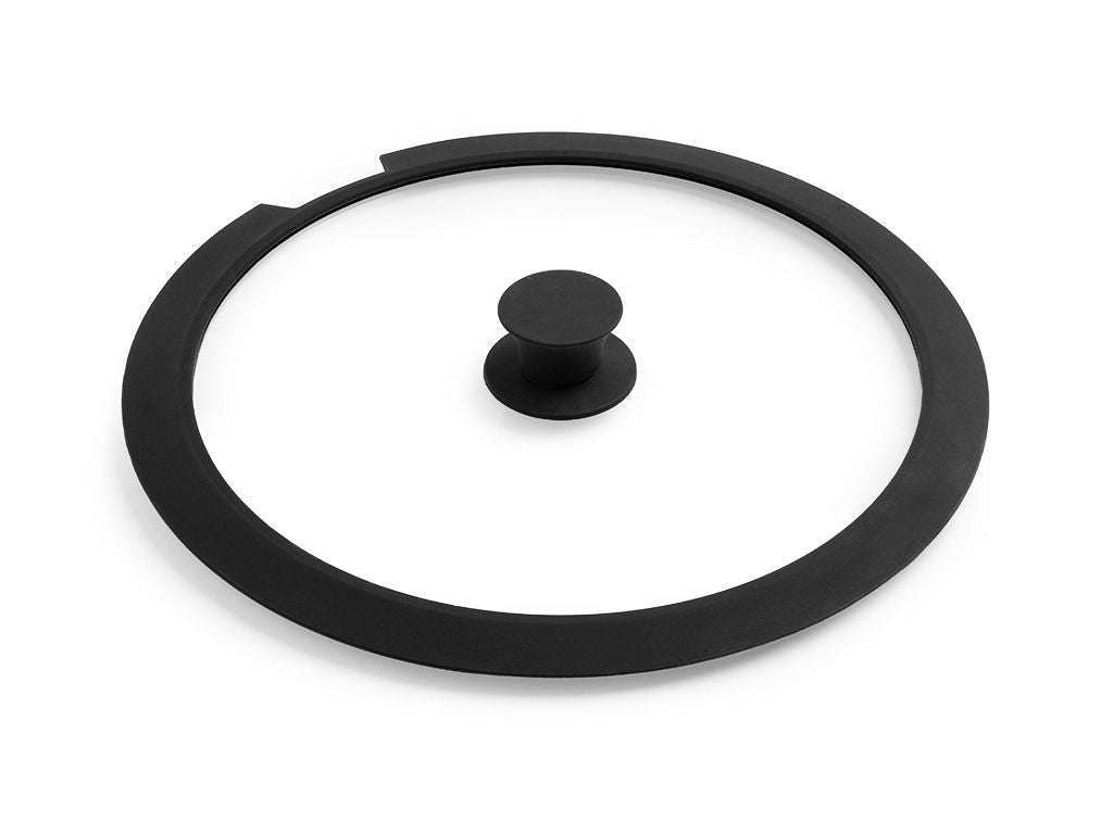 COPERCHIO IN VETRO SENZA MANICO – 28 CM - 1