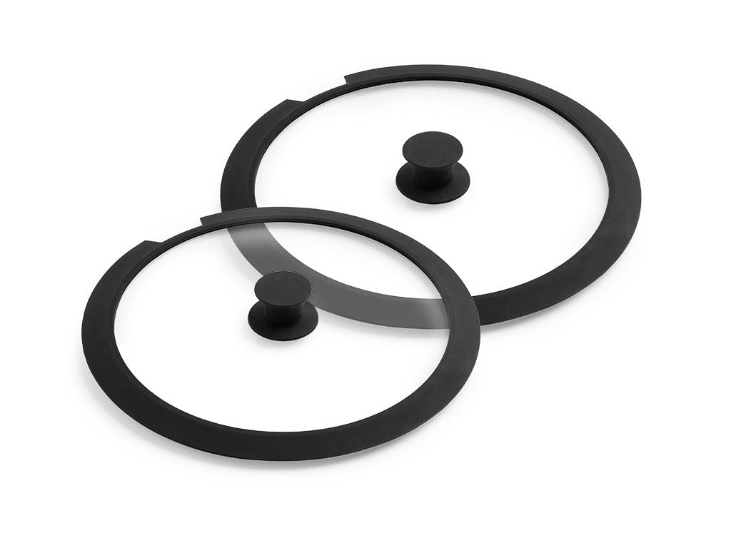 SET DI COPERCHI IN VETRO PER MANICO RIMOVIBILE – 24/28 CM - 1