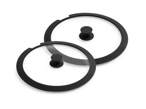 SET DI COPERCHI IN VETRO PER MANICO RIMOVIBILE – 24/28 CM - 1