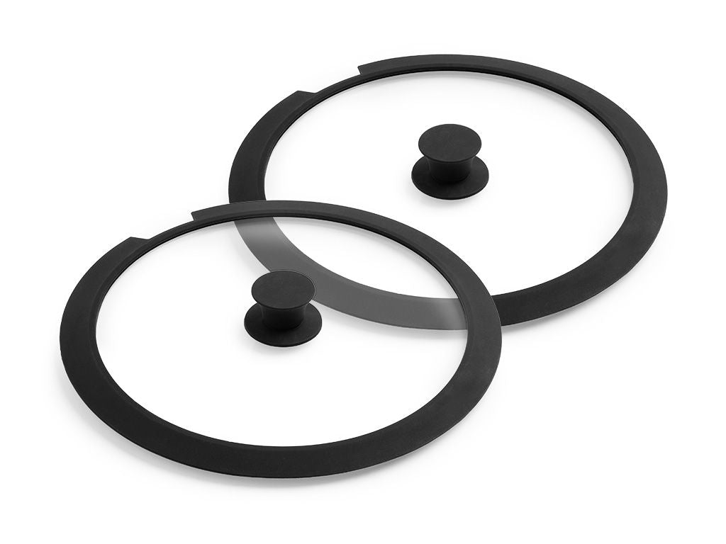 SET DI COPERCHI IN VETRO PER MANICO RIMOVIBILE – 28/30 CM - 1