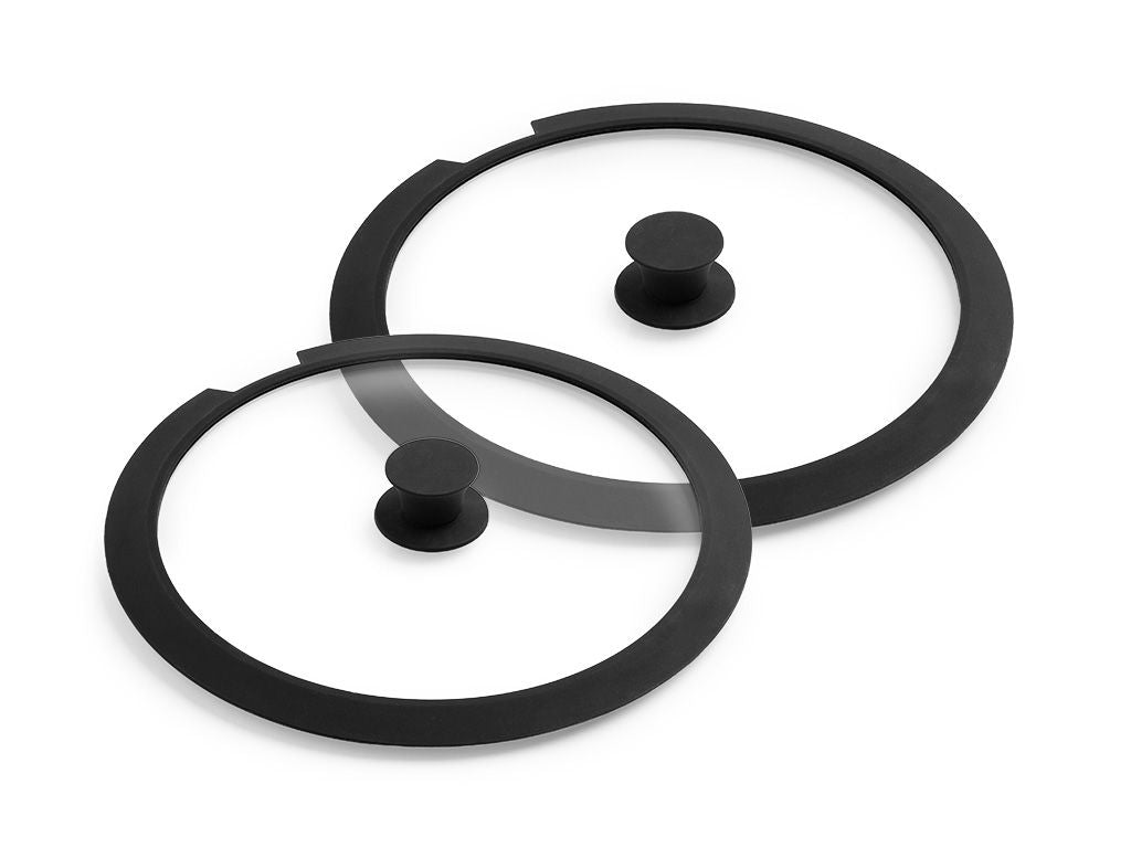 SET DI COPERCHI IN VETRO PER MANICO RIMOVIBILE – 26/30 CM - 1