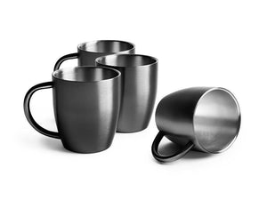 TAZZA IN ACCIAIO INOSSIDABILE 4-PZ - 1
