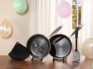 SET COMPLETO DI PADELLE – 26 CM (FRY & SAUTÉ) - 1