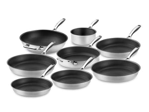 ZERO – SET DI PENTOLE ANTIADERENTE NATURALE - 12 PEZZI - 1