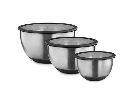 CIOTOLE PER MISCELA IN ACCIAIO INOX 3-PZ - 1