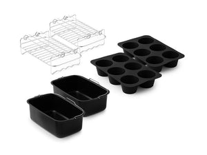 ACCESSORI PER FRIGGITRICE AD ARIA CONFEZIONE DA 3 - DUAL - 1