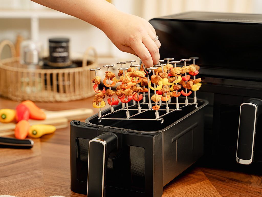 FRIGGITRICE AD ARIA STAND DI SPIEDINI - DUAL - 4