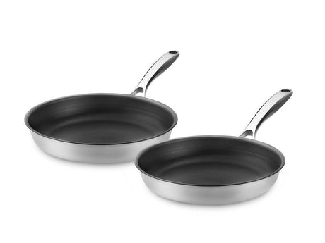 ZERO – ANTIADERENTE NATURALE SET DI PADELLE - 2-PEZZI - 1