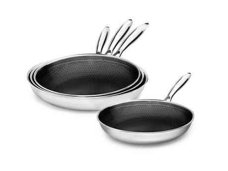 Manici per pentole in acciaio inox, confezione da 4 - Leroy Manici per pentole in acciaio inox, confezione da 4 - Leroy