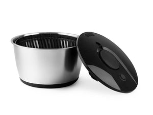 CENTRIFUGA PER INSALATA IN ACCIAIO INOX - 3