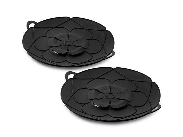 COPERCHIO ANTI-SPILL IN SILICONE - 2 PCS - 1