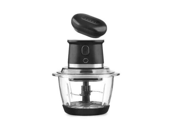 Cordless mini chopper with detachable battery pack