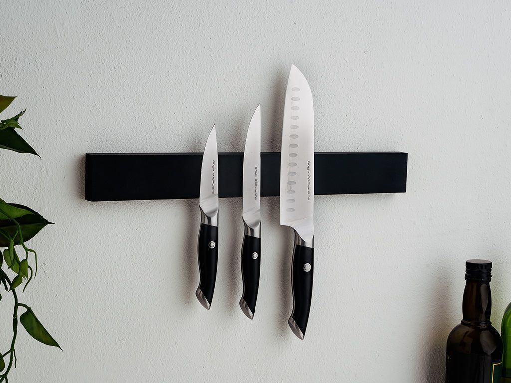 3-PZ COLTELLO DA SANTOKU-UNIVERSALE-SPELUCCHINO SET - 3