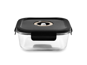 CONTENITORE IN VETRO SOTTOVUOTO QUADRATO – 800ML - 1
