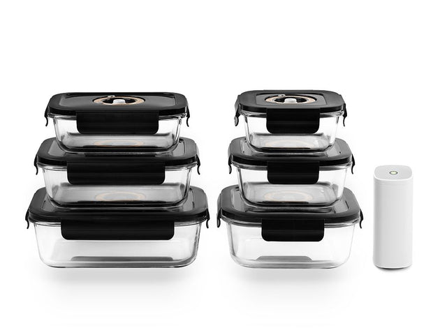 CONTENITORE IN VETRO SOTTOVUOTO MIX SET – 6 PZ - 1