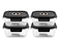 CONTENITORE IN VETRO SOTTOVUOTO QUADRATO – 1230ML – SET – 4 PZ