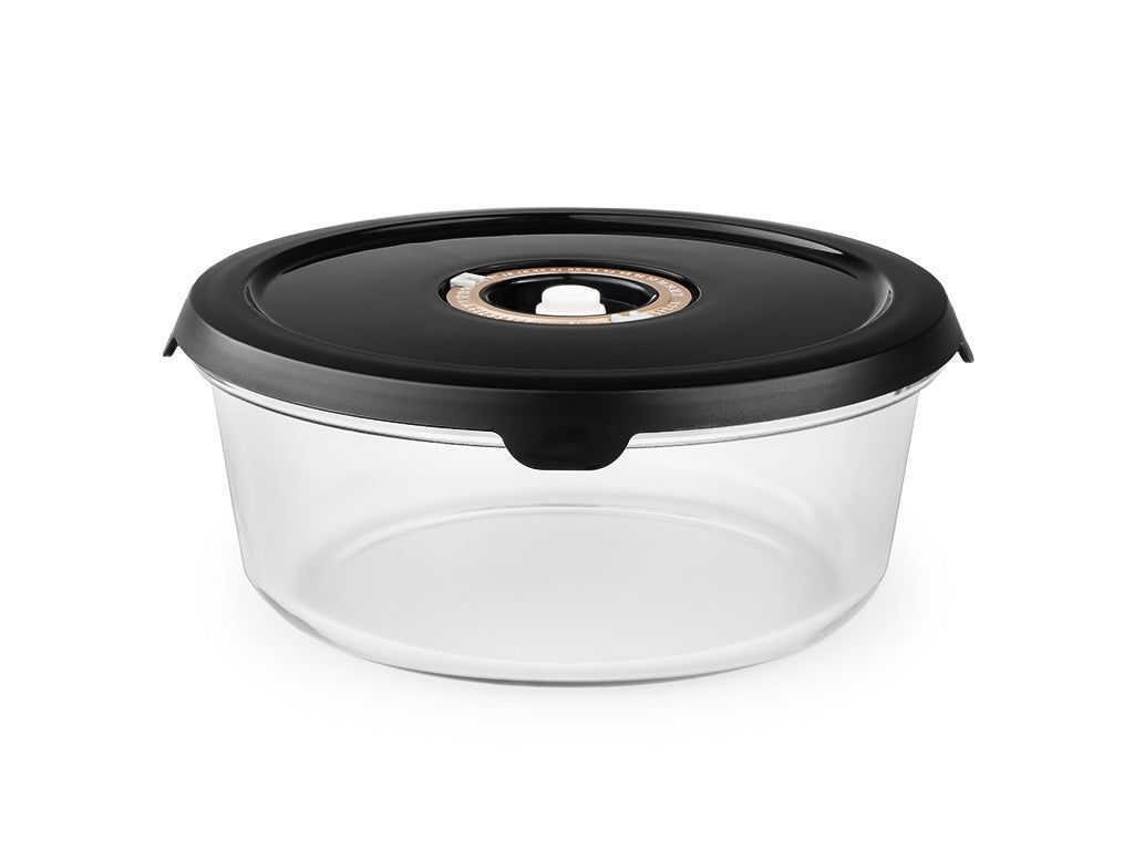 RUND VAKUUM GLASBEHOLDER – 1400ML - 1