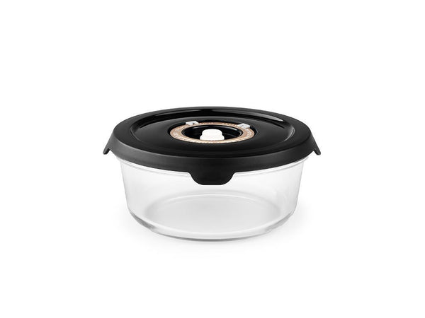 Contenitore tondo in vetro sottovuoto – 635ml