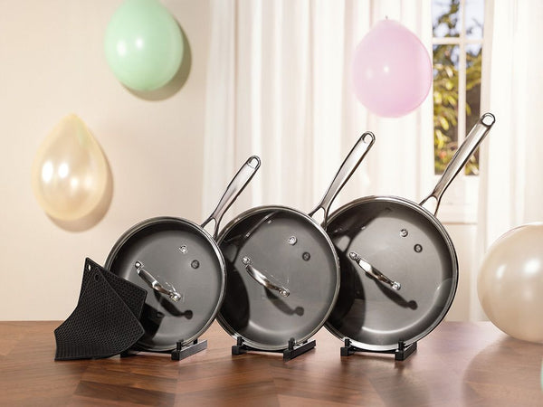 Complete zero pan set – 3 pieces