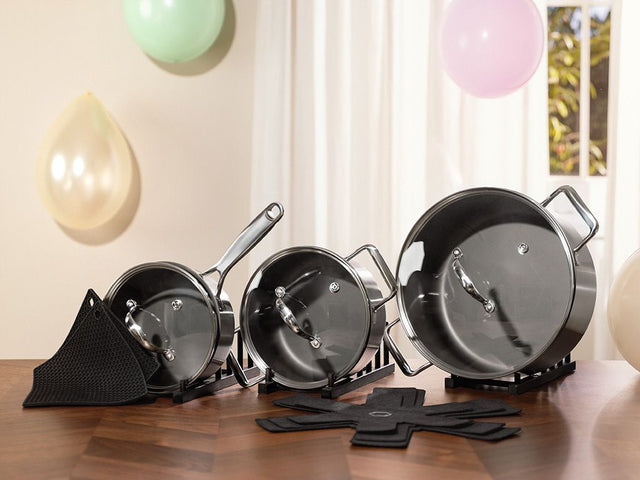 SET COMPLETO ZERO DI PENTOLE – 3 PEZZI - 1