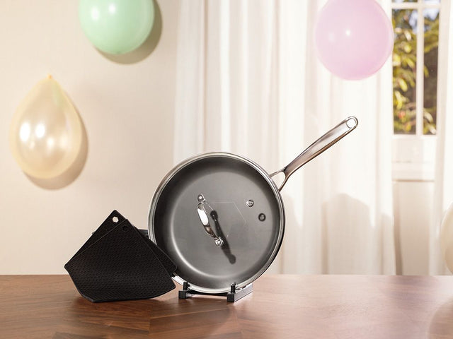 SET ESSENZIALE ZERO DI PADELLE – 28 CM - 1