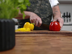 COLTELLO PER VERDURE SANTOKU 18CM - 1. GEN - 8