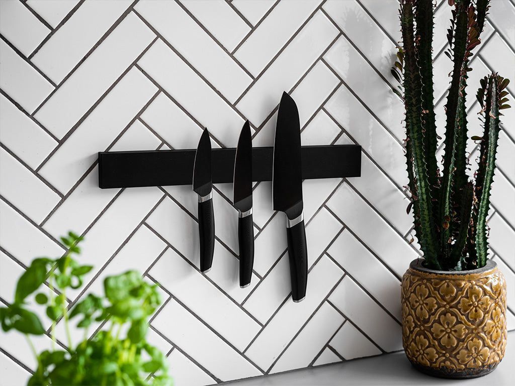 3-PZ COLTELLO DA SANTOKU-UNIVERSALE-SPELUCCHINO SET - 2